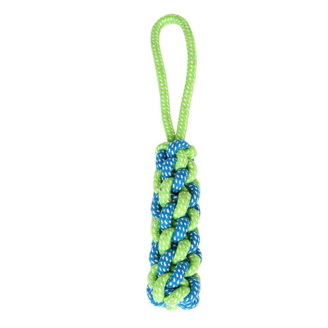 kurtrusly Pet Chew Toy Braided Cotton Rope Puppy Bite-Resistant Teeth Cleaning Toy for Small Medium Large Pet