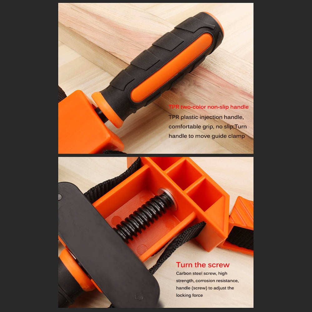 25mm Adjustable Jaw Cramp Head Set Clamp Fastener Fastening Woodworking 