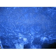 Crushed Flocking Velvet Upholstery/Curtain Fabric 10 Colors 60" by The Yard (ROYAL BLUE)