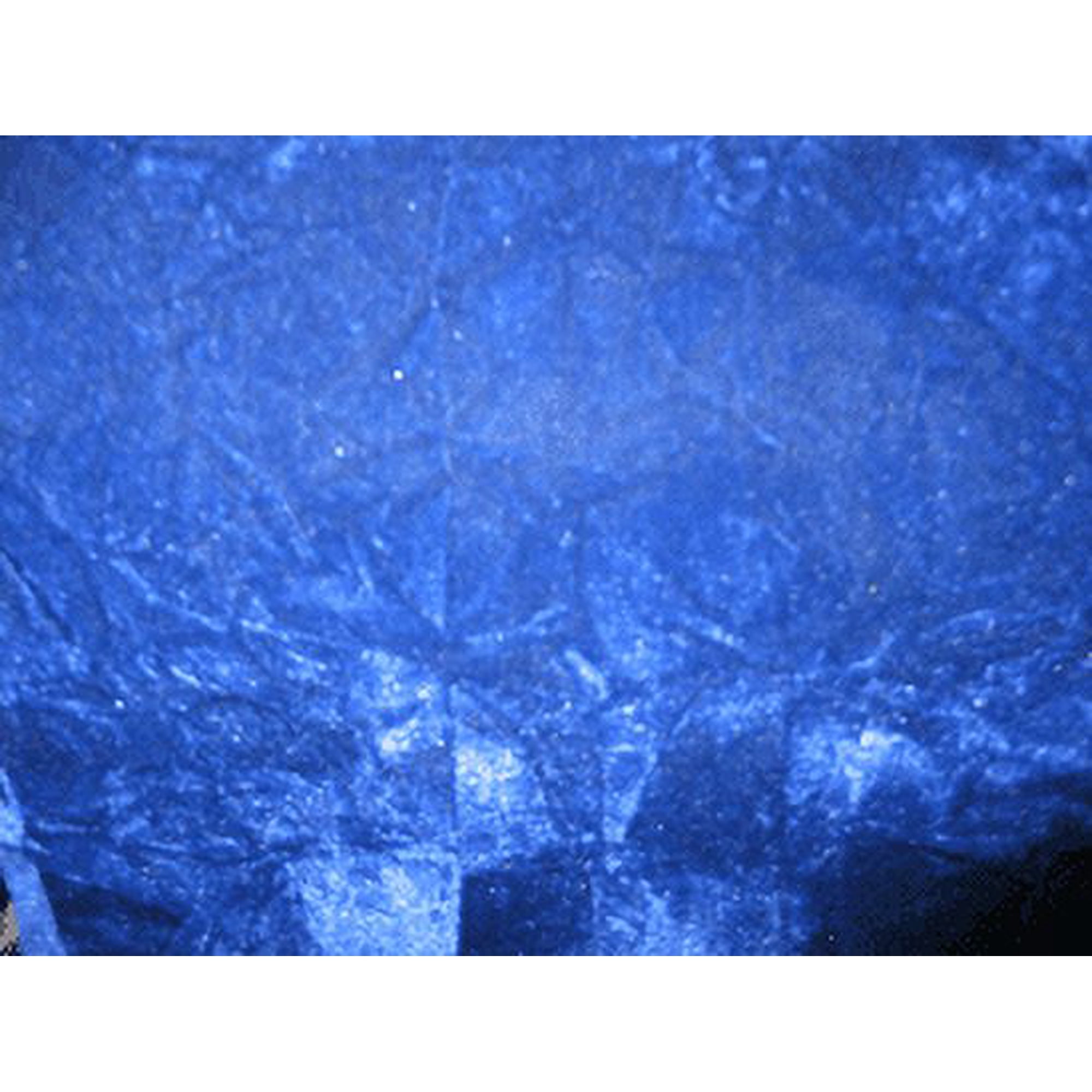 Crushed Flocking Velvet Upholstery/Curtain Fabric 10 Colors 60" by The Yard (ROYAL BLUE)