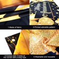 thumbnail image 3 of Happy Anniversary Banner Black and Gold - XtraLarge, 82.7x59 Inch | Happy Anniversary Decorations for Party, Happy Anniversary Backdrop | Happy Anniversary Sign, Wedding Anniversary Decorations, 3 of 5