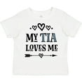 thumbnail image 3 of Inktastic My Tia Loves Me Childs Girls Toddler T-Shirt, 3 of 5