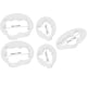 thumbnail image 5 of 5 moldes cortadores de galletas, molde para pasteles, molde cortador de galletas, molde para hornear fondant, herramientas de decoración DIY, 5 of 5