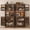 Rustic Brown, variant on 72" Tall Farmhouse Kitchen Pantry Cabinet with 10 Side Shelves and LED Light & Power Outlet, 5 Layers Pantry Storage Cabinet with Barn Doors&Load-Bearing Steel Pipe for Dining Room,Living Room