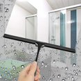 thumbnail image 3 of Raclette de Douche Raclette en Verre Raclette de Nettoyage en Acier Inoxydable, 3 of 4