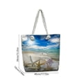 thumbnail image 3 of LEFXSMR Beach Bags for Women, Large Beach Bags Waterproof Sandproof Vacation Style, Portable Canvas Tote Bag for Swim Pool & Outdoor Use, 3 of 6