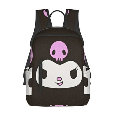 Kuromi Backpack Casual Bookbag Laptop Backpacks Daypack for Men Women Picnic Travel Hiking