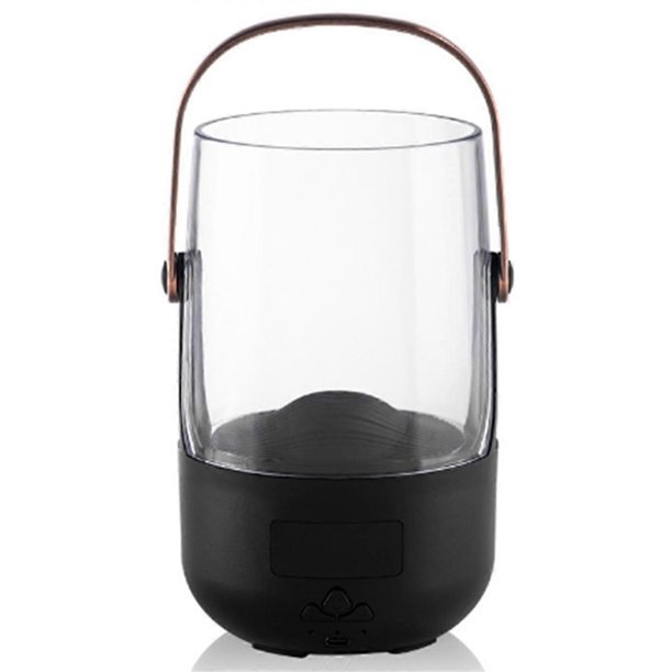 Flame Air Humidifier & Essential Oil Diffuser with Color-Changing LED Lights - USB Powered, Auto-Off