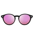 thumbnail image 4 of FEISEDY Retro Round Polarized Sunglasses for Women Men Circle Frame UV400 Lenses B2311, 4 of 4