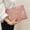 Pink, variant on Fashion Crocodile Women Envelope Clutch Bag Ladies Evening Party Large Clutches Handbag PU leather Alligator phone purses bolsas
