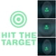thumbnail image 1 of Adhesivo para WC, resistente al agua, luminoso, hit the target, cartel para puerta con imágenes, 1 of 3