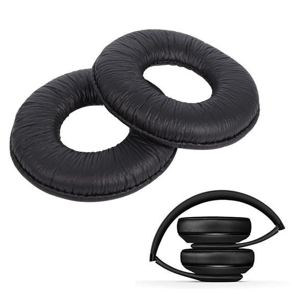 2Pcs Ear Pads Cushion Leather Foam Headset Earpads Replacement for MDR ZX110 V150 V250 V300 Headphones
