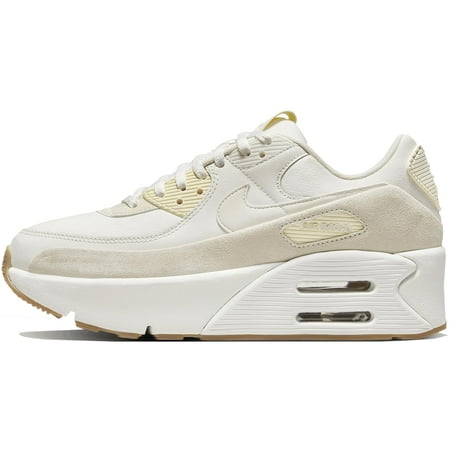 Nike Air Max 90 LV8 Women's Shoes (FD4328-100, Sail/Phantom/Light Orewood Brown/Sail) Size 11.5