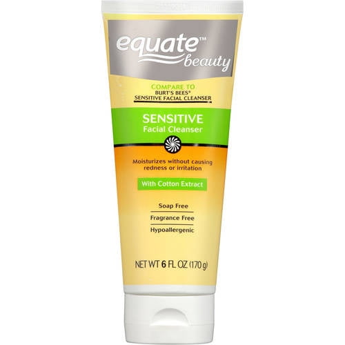 Equate Beauty Sensitive Facial Cleanser, 6 Oz.