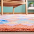 thumbnail image 3 of SAFAVIEH Aspen Damjana Geometric Area Rug, Orange/Blue, 7' x 7' Round, 3 of 4