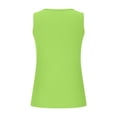 thumbnail image 7 of Wdfiry Ribbed Round Neck Tank Shirts for Womens Breathable Slim Fit Anti-Wrinkle Tank Shirts Solid Color Sleeveless Tank Tops, 7 of 7