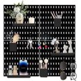 thumbnail image 1 of YIQXKOUY 22" x 22" Pegboard Combination Wall Organizer Kit Including 4 Pieces Peg Board and 36 Accessories Modular Hanging Wall Mount Display Peg Board Panel Kits for Home, Bedroom, Office, Bathroom, 1 of 8