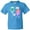 Pacific Blue, variant on Inktastic Funny I'm Not Jelly Jellyfish in Blue and Pink Youth T-Shirt