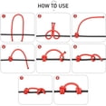 thumbnail image 2 of AME 2 Pieces Archery D Loop Rope 10 Feet Archery Bowstring Serving Thread D Loop Rope Release Material Nocking D Loop Rope String, 2 of 6