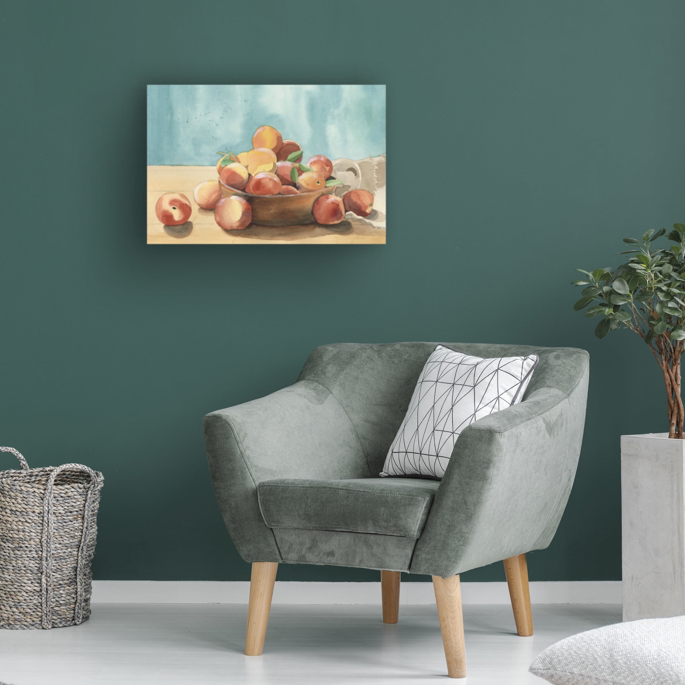 Trademark Fine Art Alicia Longley  Summer Harvest Bowl I Canvas Wall Art