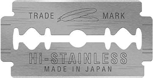 200 Feather Razor Blades NEW Hi-Stainless Double Edge