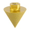 thumbnail image 1 of Broca de biselado de diamante para azulejos, cono de diamante, para mármol, vidrio y cerámica 38MM, 1 of 9