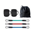 thumbnail image 4 of Bandas de resistencia al tobillo con puños, bandas de tobillo para uso en gimnasio, bandas de resistencia para entrenamiento de piernas y glúteos,, 4 of 9