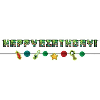 Creative Converting Multi-color Birthday Art Plastic Party Decoration Kits,  (8 Pieces)