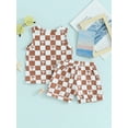thumbnail image 5 of JYYYBF Toddler Boys Summer Shorts Sets Tropical Tree Checkerboard Print Tank Tops and Drawstring Shorts Sets, 5 of 7