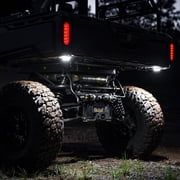 Cyclone V2 Led Rock Light 6light System Clear 5w Flood Beam