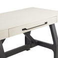 thumbnail image 3 of INK+IVY Industrial Style Antique Accent Wood Desk with One Drawer Stroage in Reclaimed White, 3 of 7
