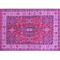 thumbnail image 1 of Ahgly Company Indoor Rectangle Persian Purple Traditional Area Rugs, 8' x 12', 1 of 4