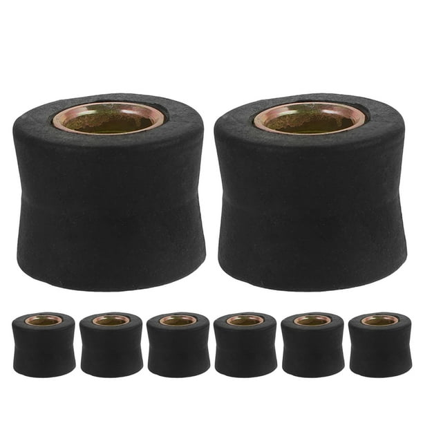 GOOHOCHY 8 amortiguadores para scooter, amortiguadores para motocicleta, anillos amortiguadores de motocicleta, bujes amortiguadores de goma, anillos de arandela (12 mm de diámetro)