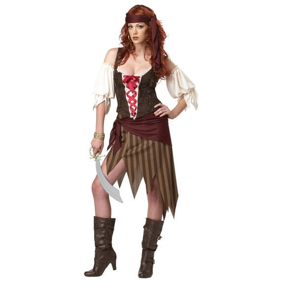 Buccaneer Beauty Pirate Adult Costume - XL
