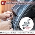 thumbnail image 3 of Cableado del Zócalo de Luz Trasera Derecha para Mercedes-Benz C250 12-14 No.204-820-16-00 Conector de Pigtail de Bombilla Pre-Cableado Conector de Termorretráctil, 3 of 7