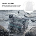 thumbnail image 2 of GOOHOCHY  10 Pcs Bait Bag Mesh Fish Net Crabbing Storage Bags Fishnets White, 2 of 8