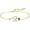 Yellow Gold, variant on 14K Gold Natural Jade Bracelet, Good Luck Calabash Jade Bracelet - Perfect Birthday and Mother's Day Gift for Mom, Wife and Girlfriend