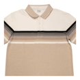 thumbnail image 3 of Playera Polo George Caballero Rayas Horizontales Beige Talla EEG, 3 of 4