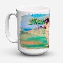 Carolines Treasures 7138CM15 Afghan Hound Coffee Mug 15 oz 15 ounce multicolor