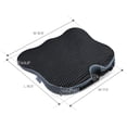 thumbnail image 6 of Maphissus 19 in Wedge Seat Cushion for Car , Breathable Memory Foam Driver Seat Cushion, 6 of 9