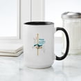 thumbnail image 4 of CafePress - Happy Easter Carousel Mugs - 15 oz Ceramic Large White Novelty Mug, 4 of 4