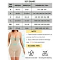 thumbnail image 3 of Sveltors Shapewear Bodysuit for Women Tummy Control Plunge Backless Shapewear Mid Thigh Mesh Shaping Body Shaper, 3 of 8