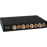 Dayton Audio DSP-408 4x8 DSP Digital Signal Processor for Home and Car Audio, DSP-408