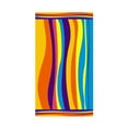 thumbnail image 2 of Fwttom Oversized Striped Beach Towel Super Soft Microfiber Drying And Sand Frees Ldeal For Travel Yoga Camping And Swimming Machine Washable, Camping Essentials and Beach Essentials, 2 of 7