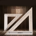 thumbnail image 4 of YongCo GREENER Ruler 120mm/180mm Stainless Triangle Ruler for Carpentry Woodworking Measuring Tools Measurement Ruler, 4 of 16