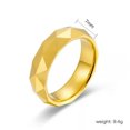 thumbnail image 6 of 7MM Silver/Gold/Rose Gold Men's Polished Bands Tungsten Carbide Engagement Ring, 6 of 8