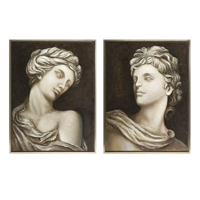 IMAX Corporation Daniela 2 Piece Framed Oil Painting Set