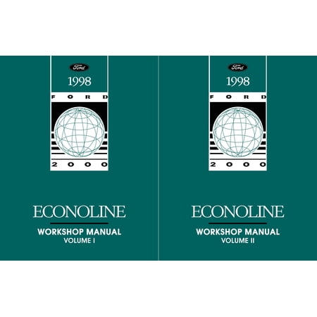 Detroit Iron OEM 1998 Ford Econoline Workshop Repair Manual