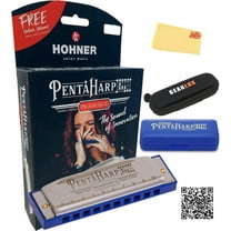 Hohner PentaHarp Harmonica - Key of D Minor w/ Case