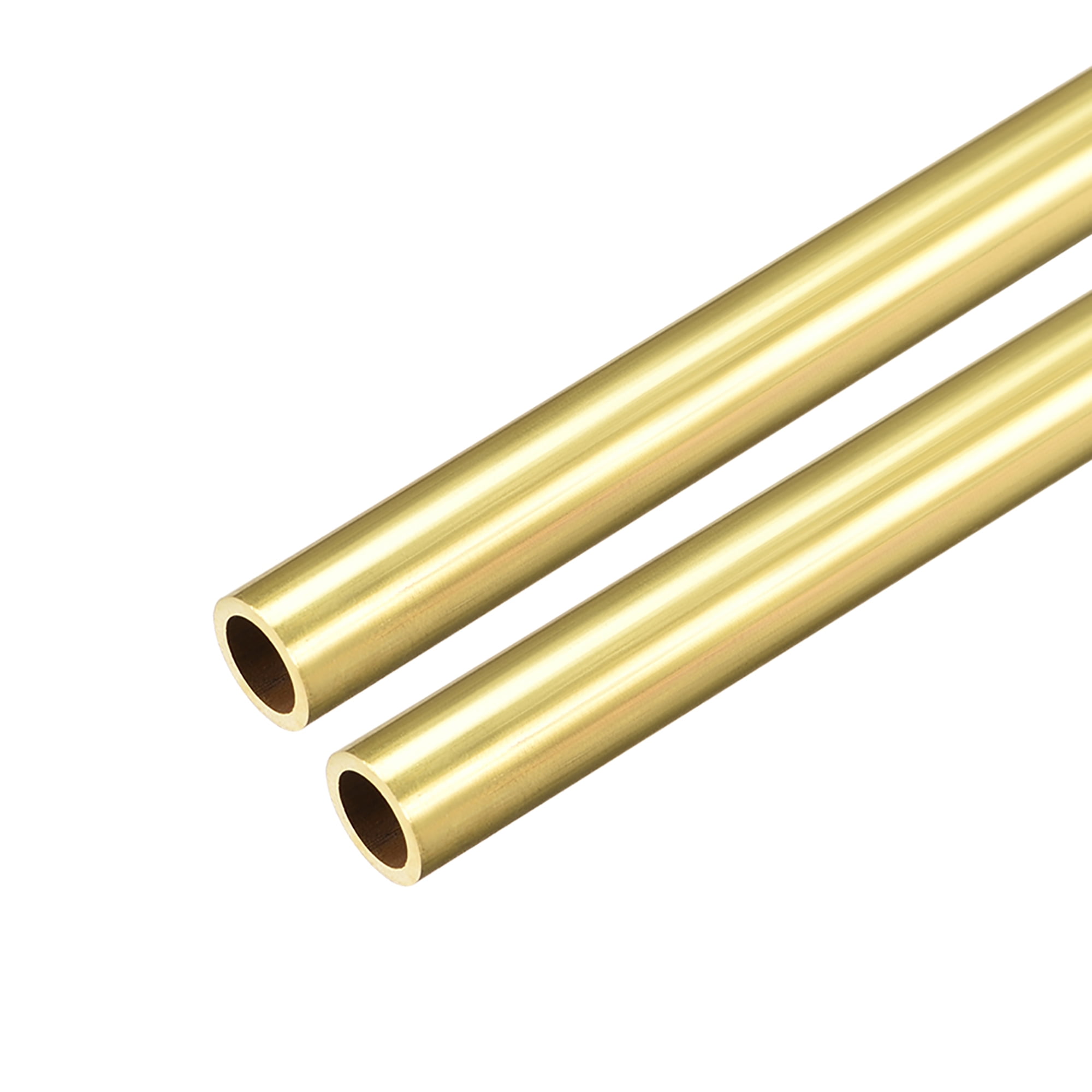 Brass Round Tube 8.5mm OD 1mm Wall Thickness 300mm Length Seamless